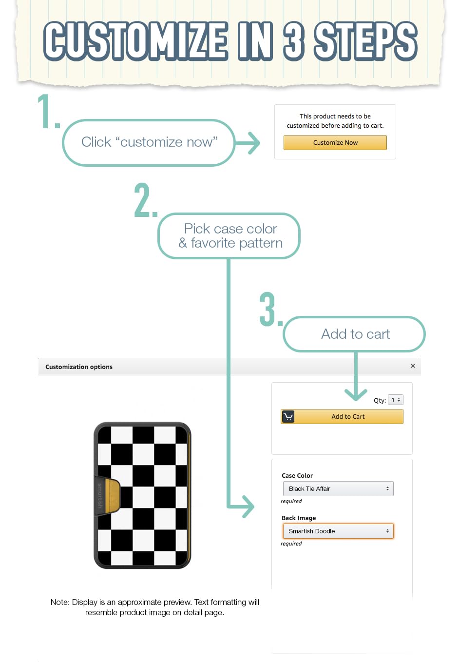 Smartish Smartish Wallet for MagSafe iPhones - Side Hustle - Slim Detachable Magnetic Card Holder for Apple iPhone 17 16 15 14 13 12 13 12 Models - Secret Menu - View 6 of 6