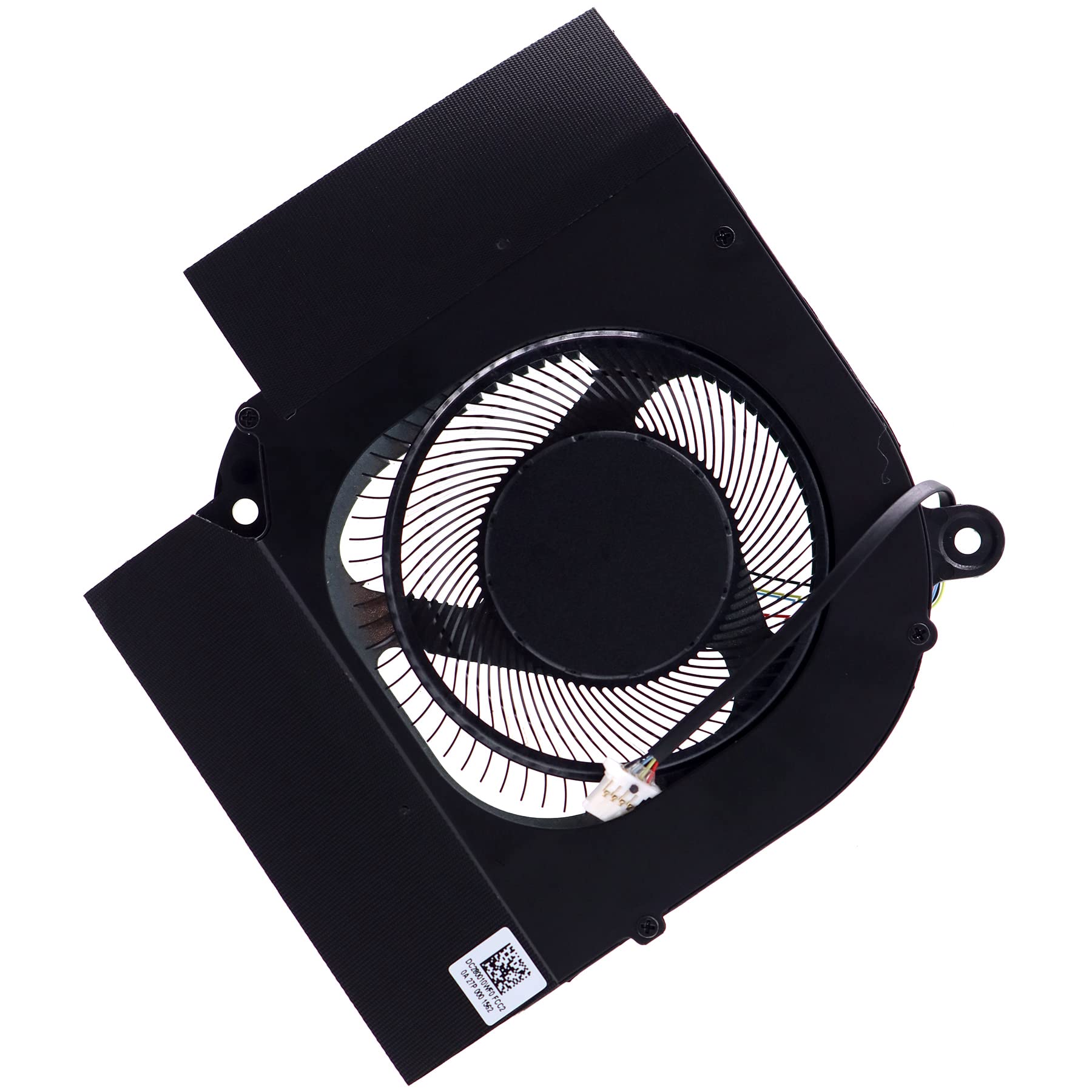 Deal4GO 12V 1A GPU Cooling Fan DFSCK22D05883M Replacement for Acer Nitro 5 AN515 58 AN517 55 AN515 46 N22C1 AN515 58 51R3 - View 3 of 3