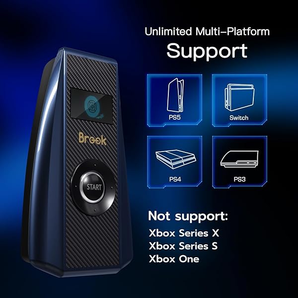 Mcbazel McBazel Brook Ras1ution 2 Racing Wheel Adapter for PS5, PS4, Xbox 360 & Switch - Includes Gam3Gear Keychain! - View 4 of 11