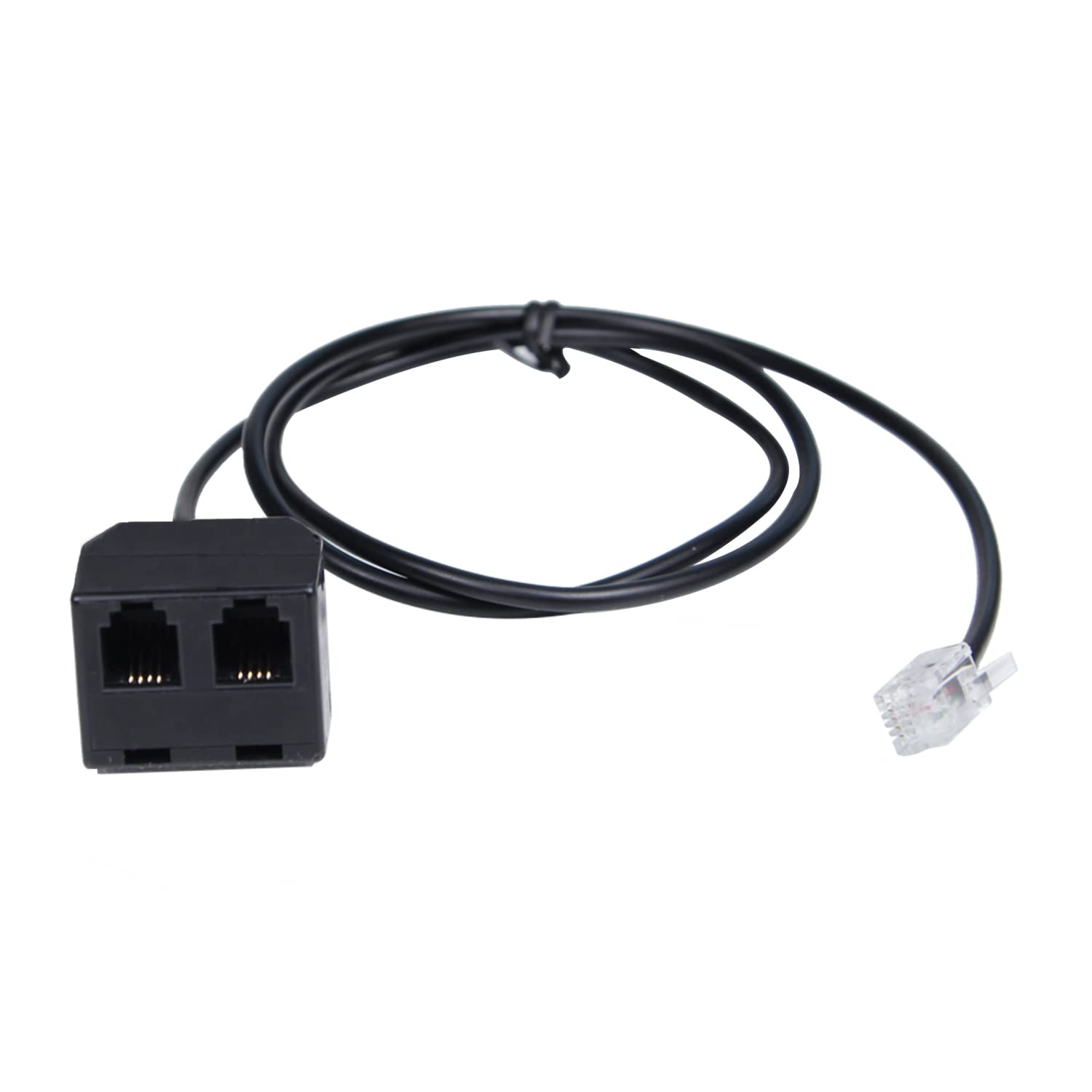 Callez RJ9 Telephone Training Adapter Y Splitter for Cisco, Yealink, Avaya & More - Compatible with IP Phones
