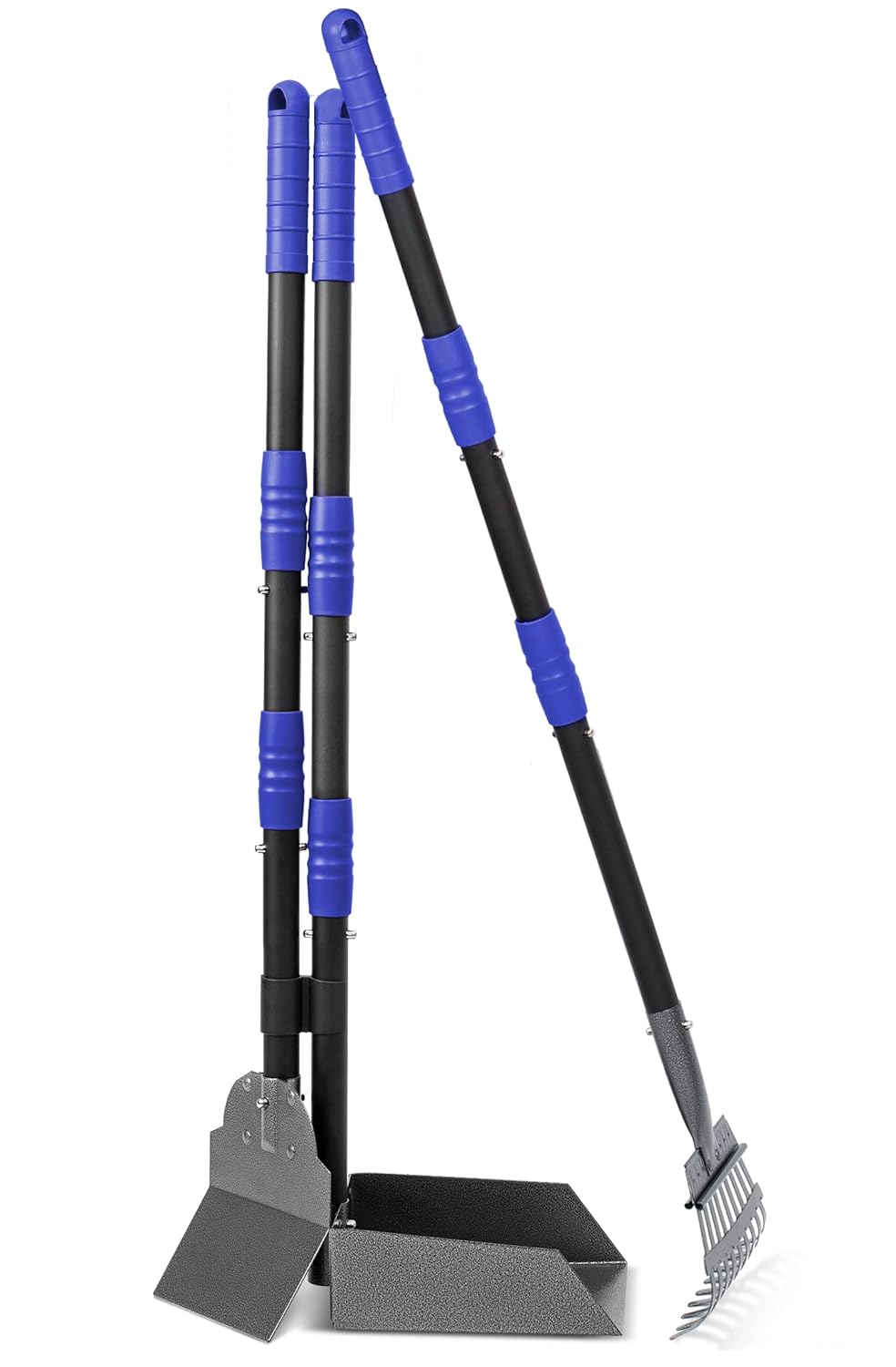 Heeyoo Heeyoo Dog Pooper Scooper Set with Adjustable Stainless Handles for Easy Pet Waste Removal and Cleanup - View 8 of 8