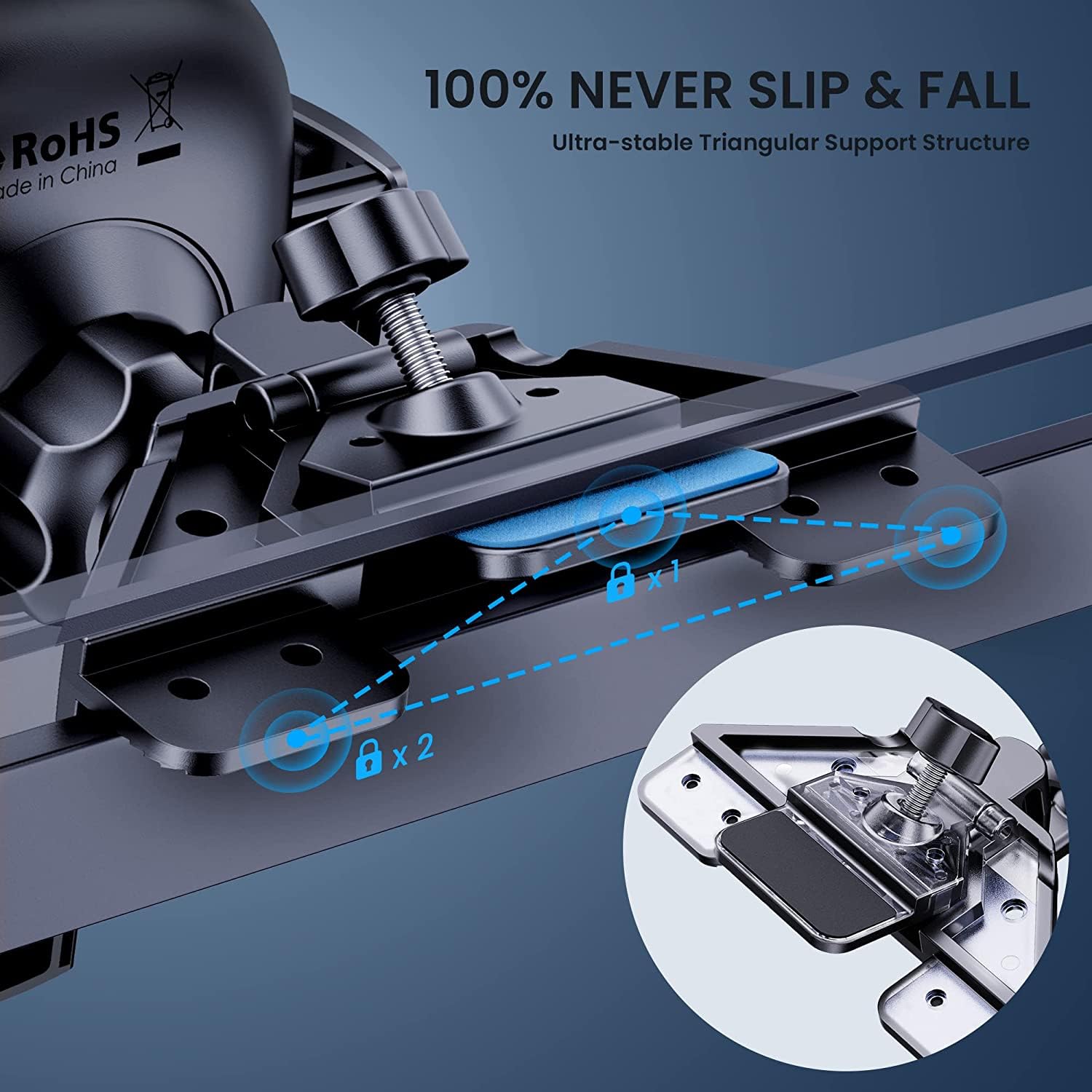 TICILFO Phone Mount for Car Phone Holder Mount Upgraded Metal CD Slot Phone Holder Car Cell Phone Holder Thick Cases Friendly iPhone Holder for Car - View 3 of 9