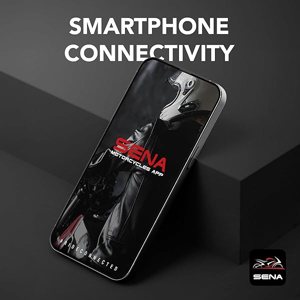 SENA Sena 5R LITE Bluetooth Intercom Headset for Motorcycles - HD Two-Way Communication, Black - View 5 of 7