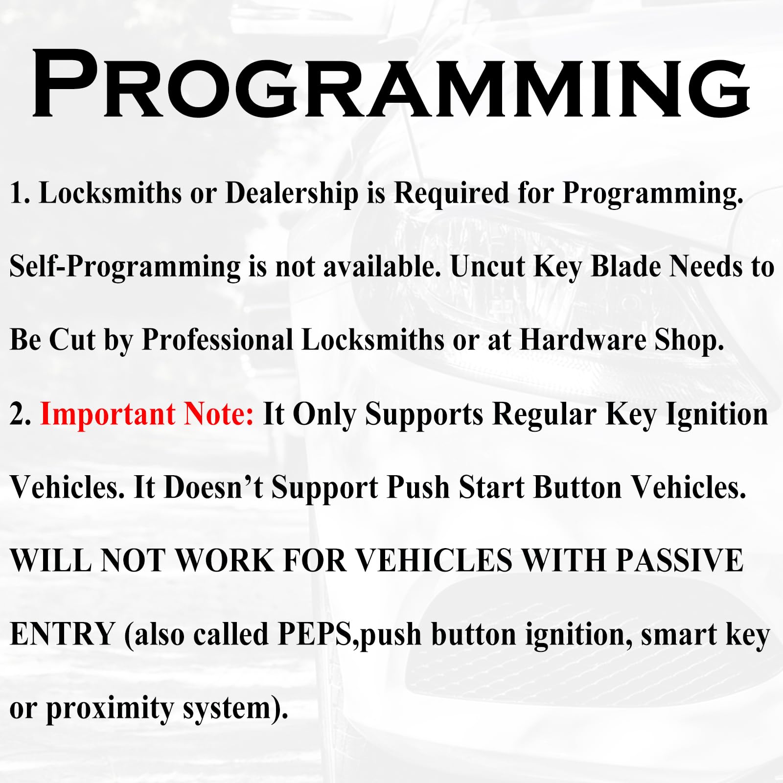 SUPALAND Key Fob FOBIK Keyless Entry Remote Start Control Replacement Fits for Dodge Ram 1500 2500 3500 HD 2013 2014 2015 2016 2017 2018 2019 2020 - View 4 of 8