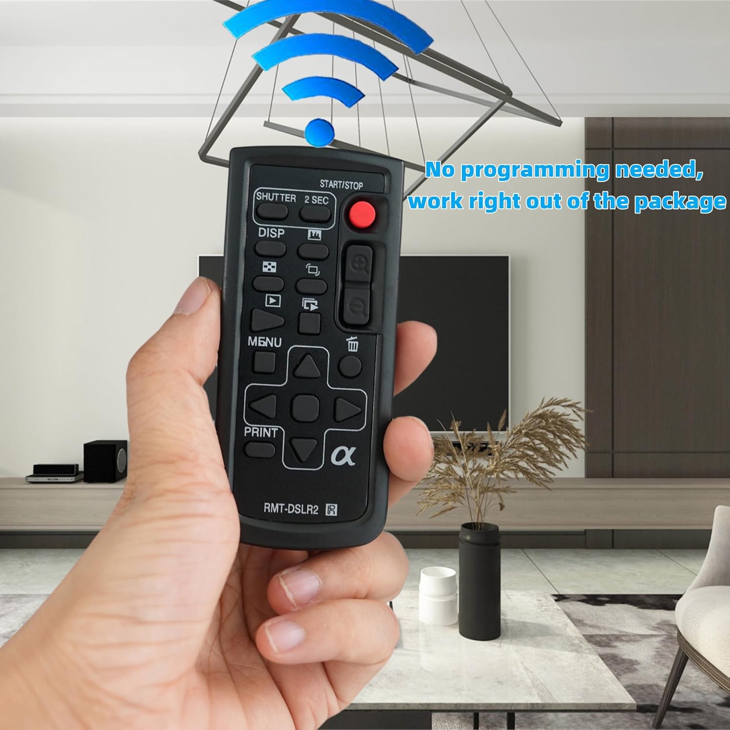 Kassionel Universal Remote for Sony NEX and SLT Cameras NEX-5R NEX-6 NEX-7 ILCA-99M2 SLT-A99 A57 Fast and Easy Control - View 2 of 8