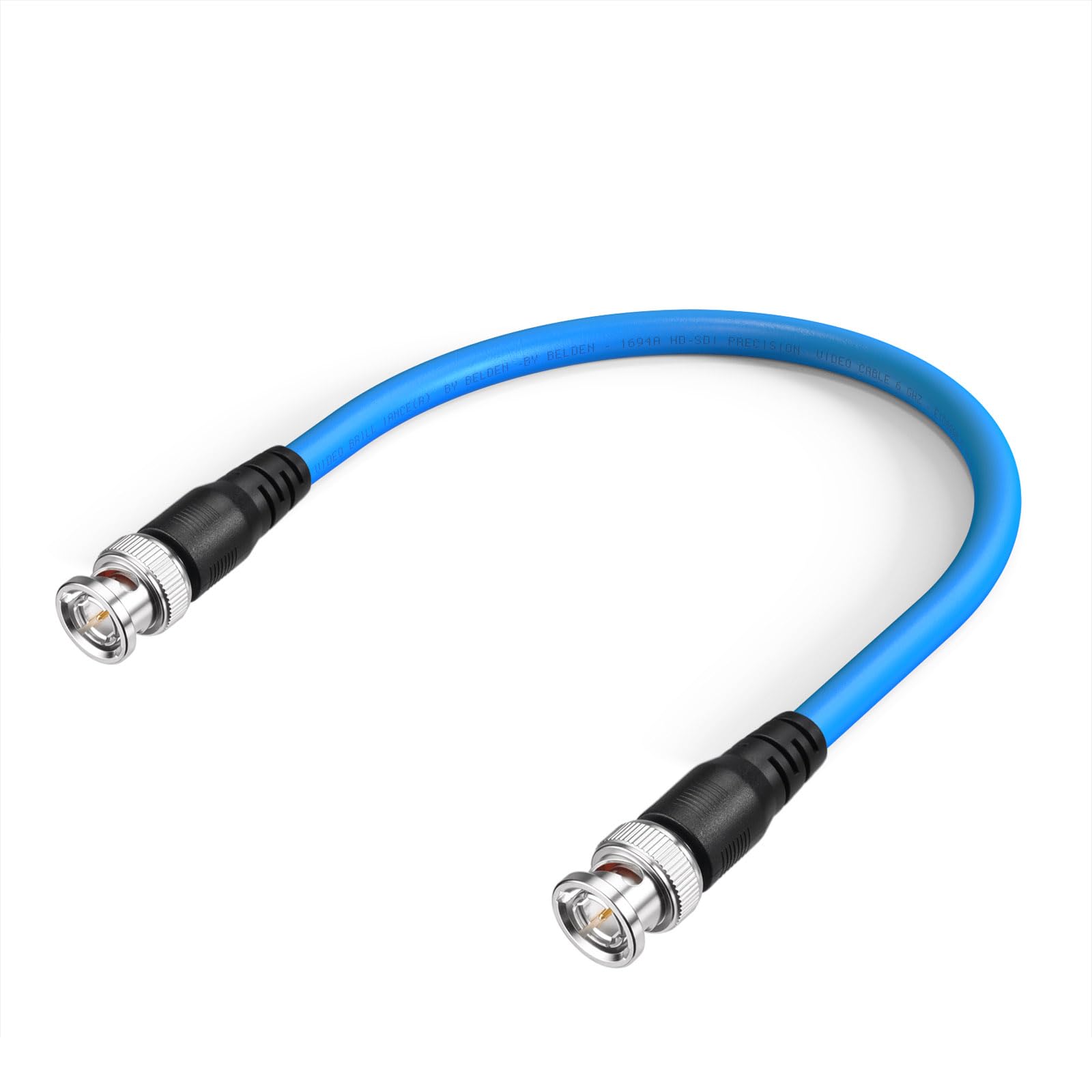 Superbat SDI Cable BNC Cable 75ohm Belden 1694A 100ft + 3G 6G SDI Cable Reel Supports HD-SDI 3G-SDI 4K 6K SDI Recorder Camera Monitor Converter