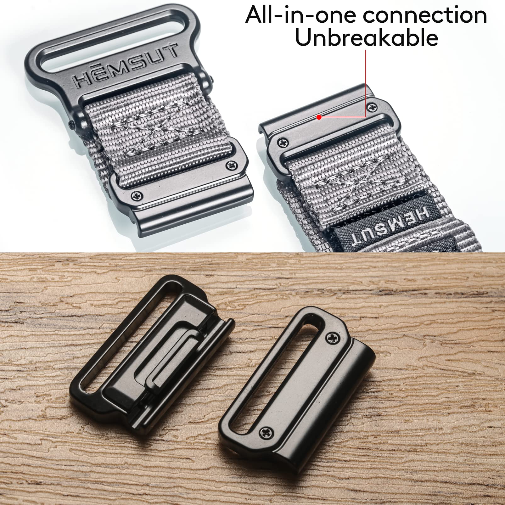 Nylon Sports Watch Band, 22mm Military Strap Compatible with Garmin Fenix 8 47mm 7 7 Pro 6 6 Pro 5 5 Plus E 47mm, MARQ Athlete Golfer Driver Captain - View 2 of 7