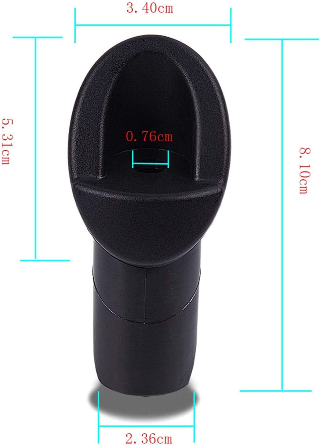 YuYue Electronic Antenna Ornament for 2011-2014 Toyota Sienna Black Mount Radio Antenna Base Bezel 86392-08020 - View 2 of 6