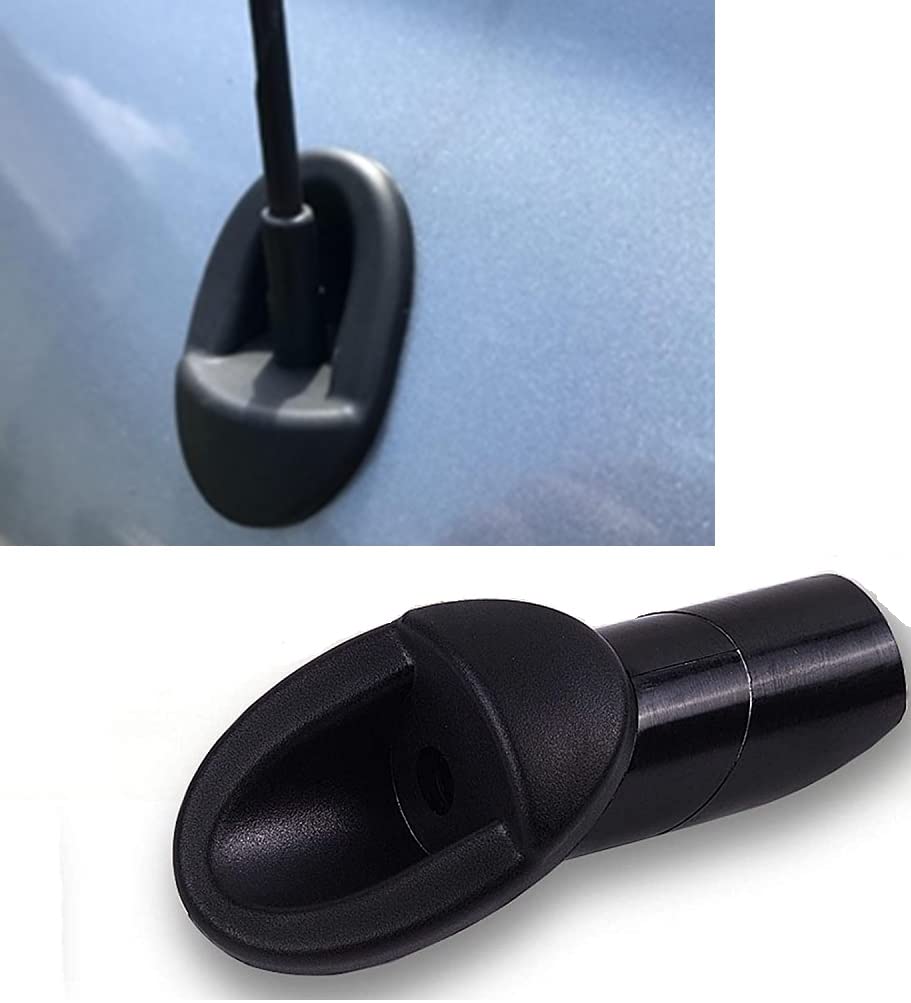 YuYue Electronic Antenna Ornament for 2011-2014 Toyota Sienna Black Mount Radio Antenna Base Bezel 86392-08020 - View 3 of 6