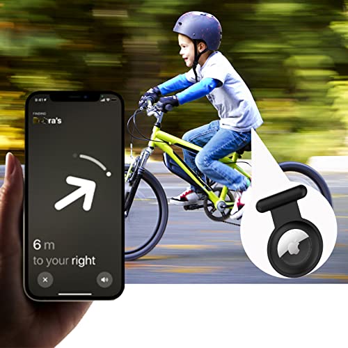 AMOK Apple AirTag Holder for Kids - 4 Pack GPS Tracker Case for Children, Elderly, Backpacks & Luggage - View 8 of 8