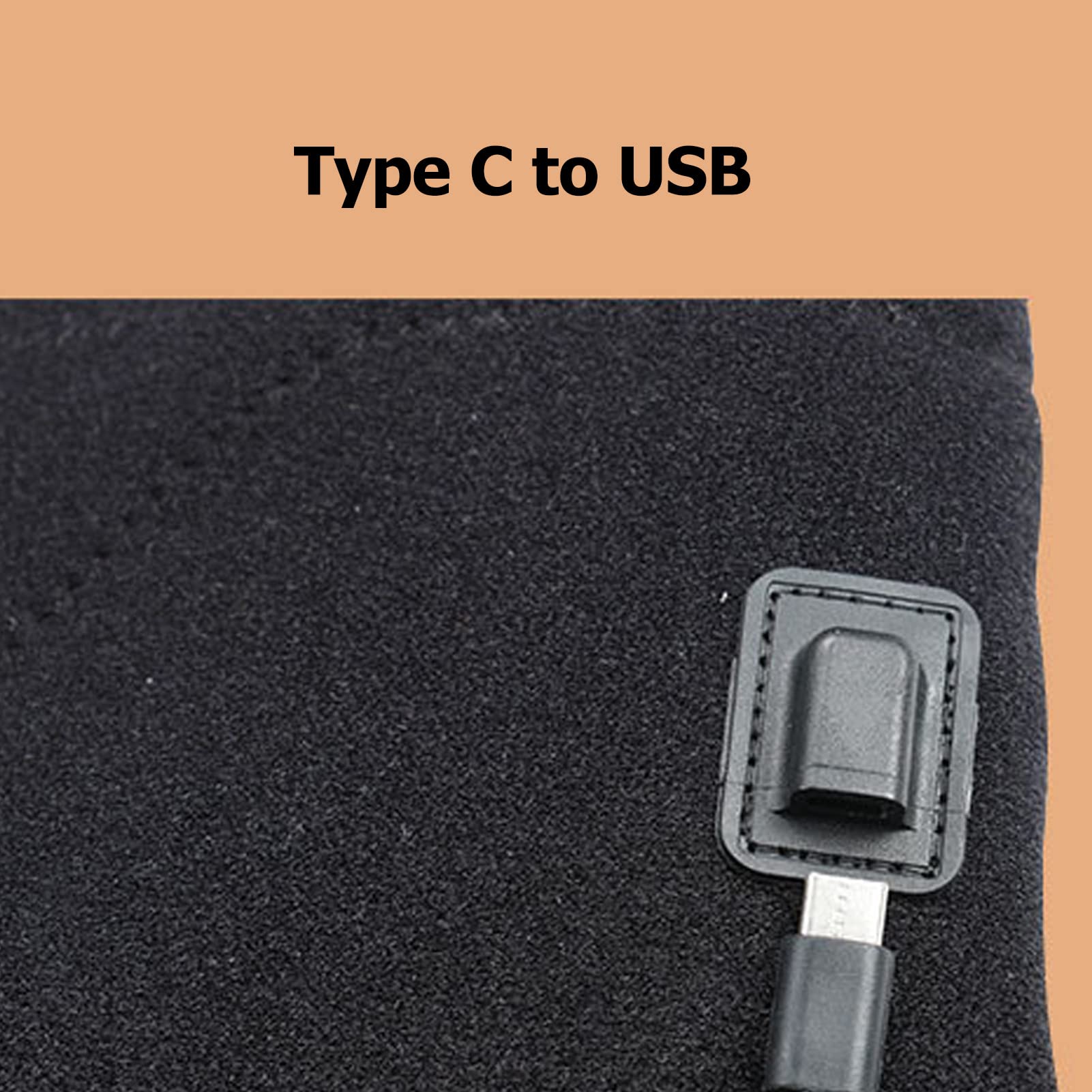 ANGGREK ANGGREK Heating Shoulder Pad USB Charging Warm Massage Electric Heated Wrap for Stiffness Relief and Comfort - View 8 of 9