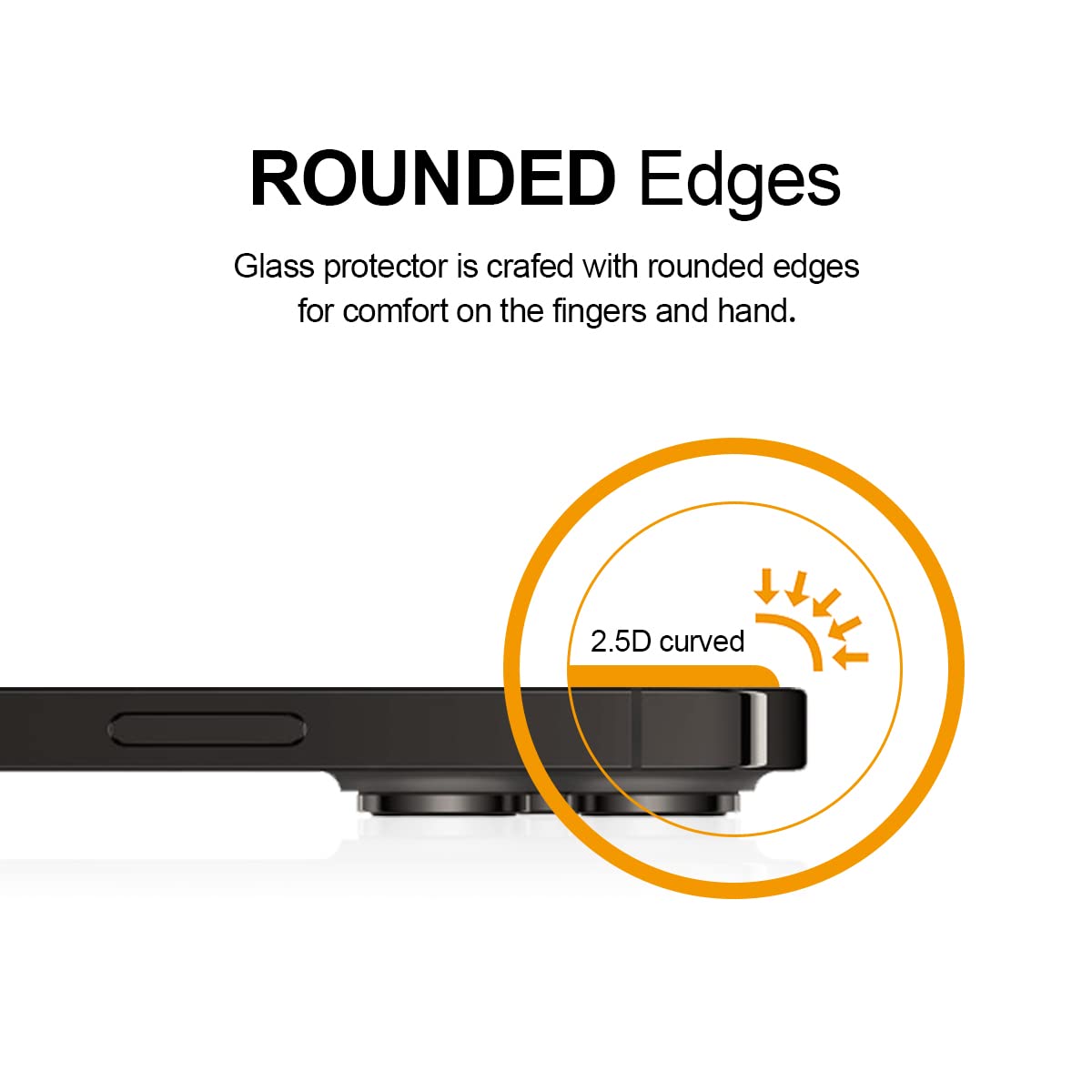 Supershieldz (2 Pack) (Privacy) Anti Spy Screen Protector Designed for iPhone 14 Pro Max (6.7 inch), Tempered Glass, Anti Scratch, Bubble Free - View 3 of 5