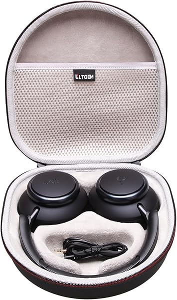 L LTGEM LTGEM Hard Case for Anker Soundcore Q45/Q35 Headphones - Durable Storage & Protection - View 2 of 9