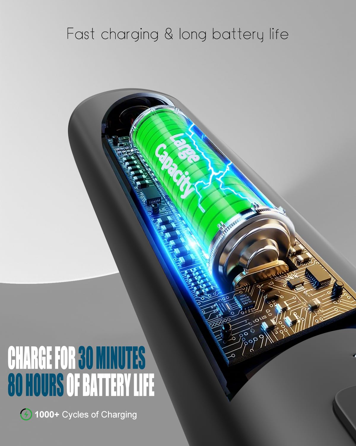 SSS·GRGB SSS GRGB Stylus Pen for Microsoft Surface Pro Go Laptop Studio Book with 4096 Tilt Pressure Palm Rejection Magnetic Attachment Silver - View 5 of 9