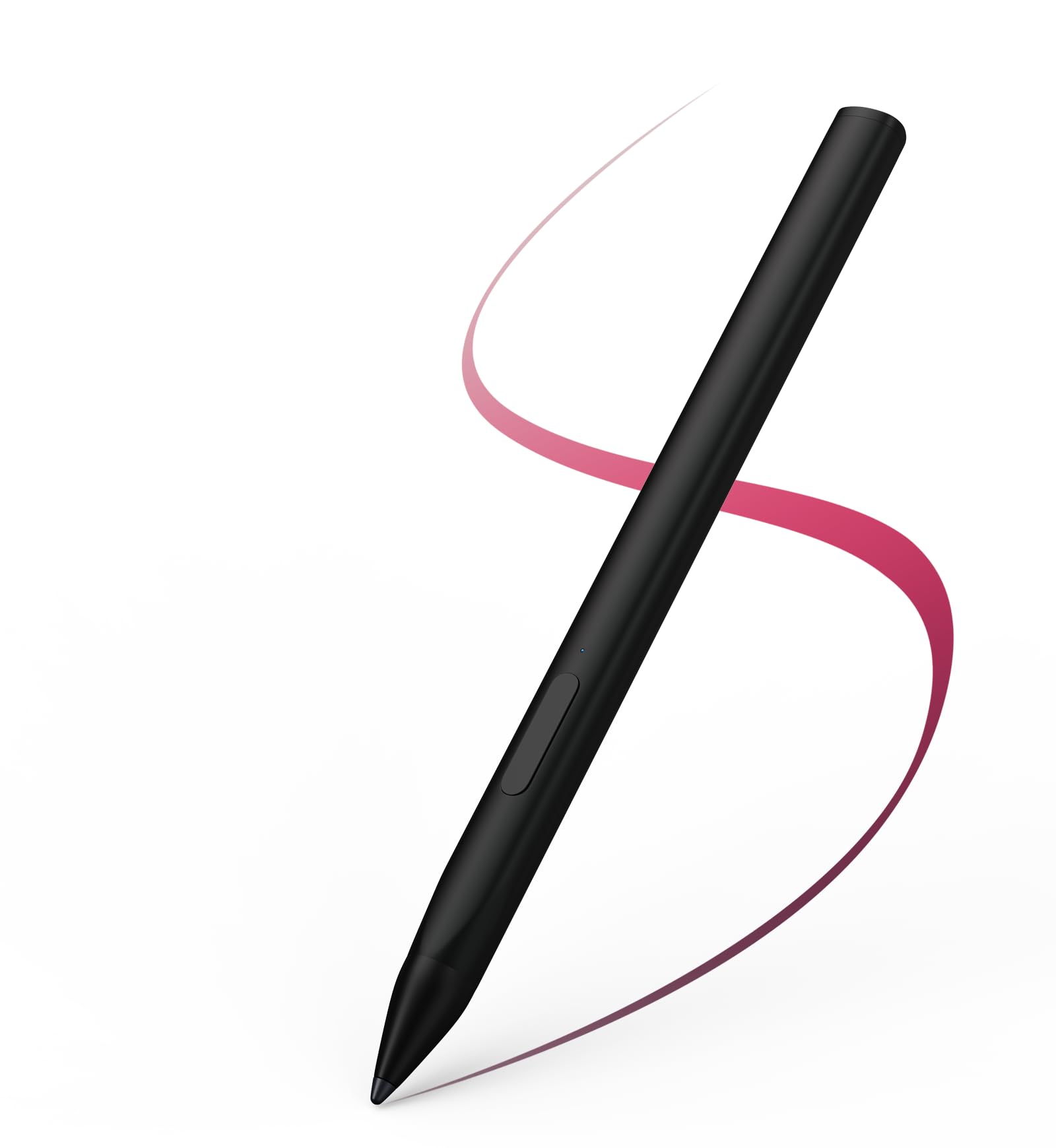 SSS GRGB Stylus Pen for Microsoft Surface Pro Go Laptop Studio Book with 4096 Tilt Pressure Palm Rejection Magnetic Attachment Silver