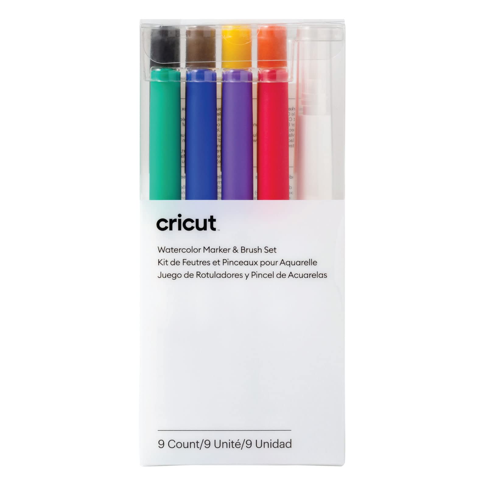 Enhance Your Crafts: Cricut Watercolor Marker & Brush Set - 8 Non-Toxic Colors for Maker & Explore Machines