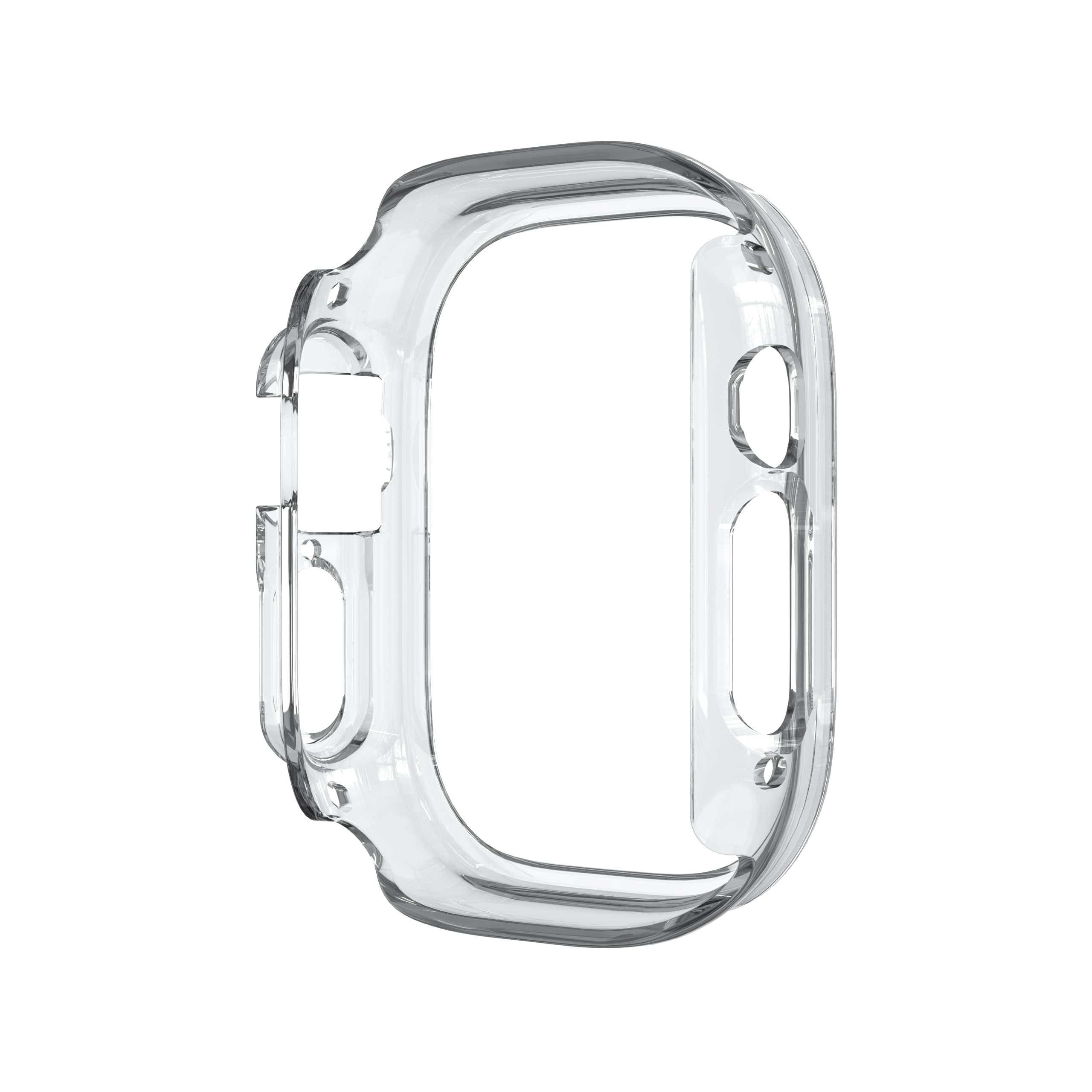 Compatible with Apple Watch Ultra 3 2 1 49mm Hard PC Case Cover - Impact Resistant, Shockproof, All-Around Edge Protective Bumper Cover (Clear) - View 6 of 9