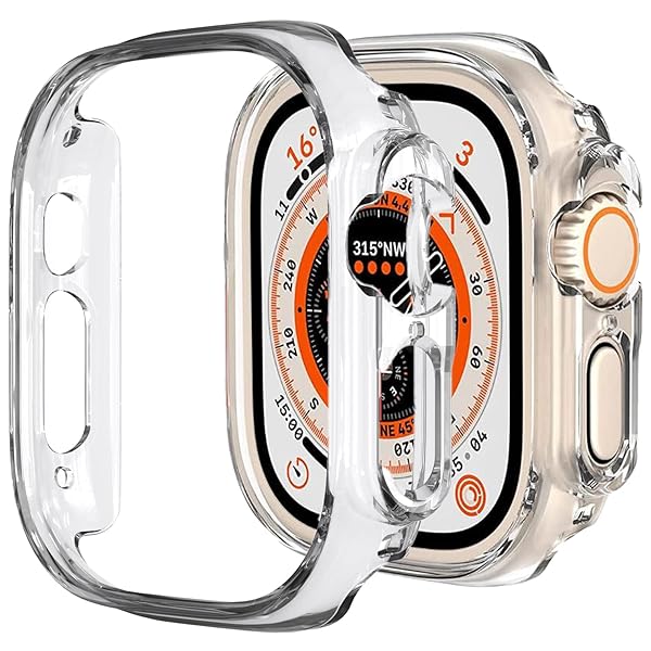 Yrzper Shockproof Hard PC Case for Apple Watch Ultra 2 & 49mm - Impact-Resistant Bumper Cover - View 4 of 10