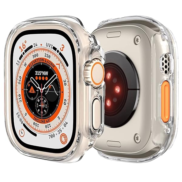 Yrzper Shockproof Hard PC Case for Apple Watch Ultra 2 & 49mm - Impact-Resistant Bumper Cover - View 5 of 10