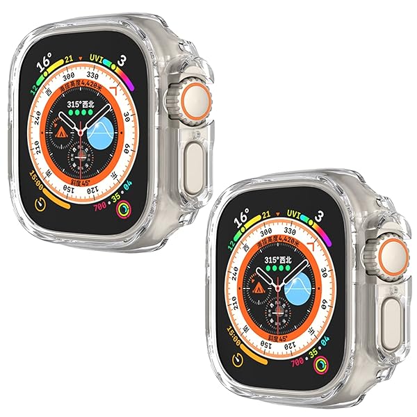 Yrzper Shockproof Hard PC Case for Apple Watch Ultra 2 & 49mm - Impact-Resistant Bumper Cover - View 2 of 10