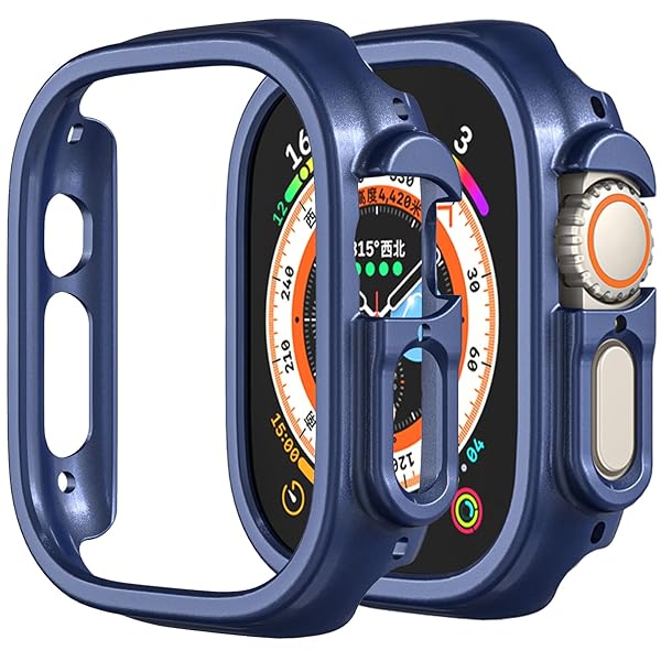 Yrzper Apple Watch Ultra 2 & 49mm Hard PC Case - Shockproof Bumper Cover (3-Pack) for Ultimate Protection - View 4 of 11
