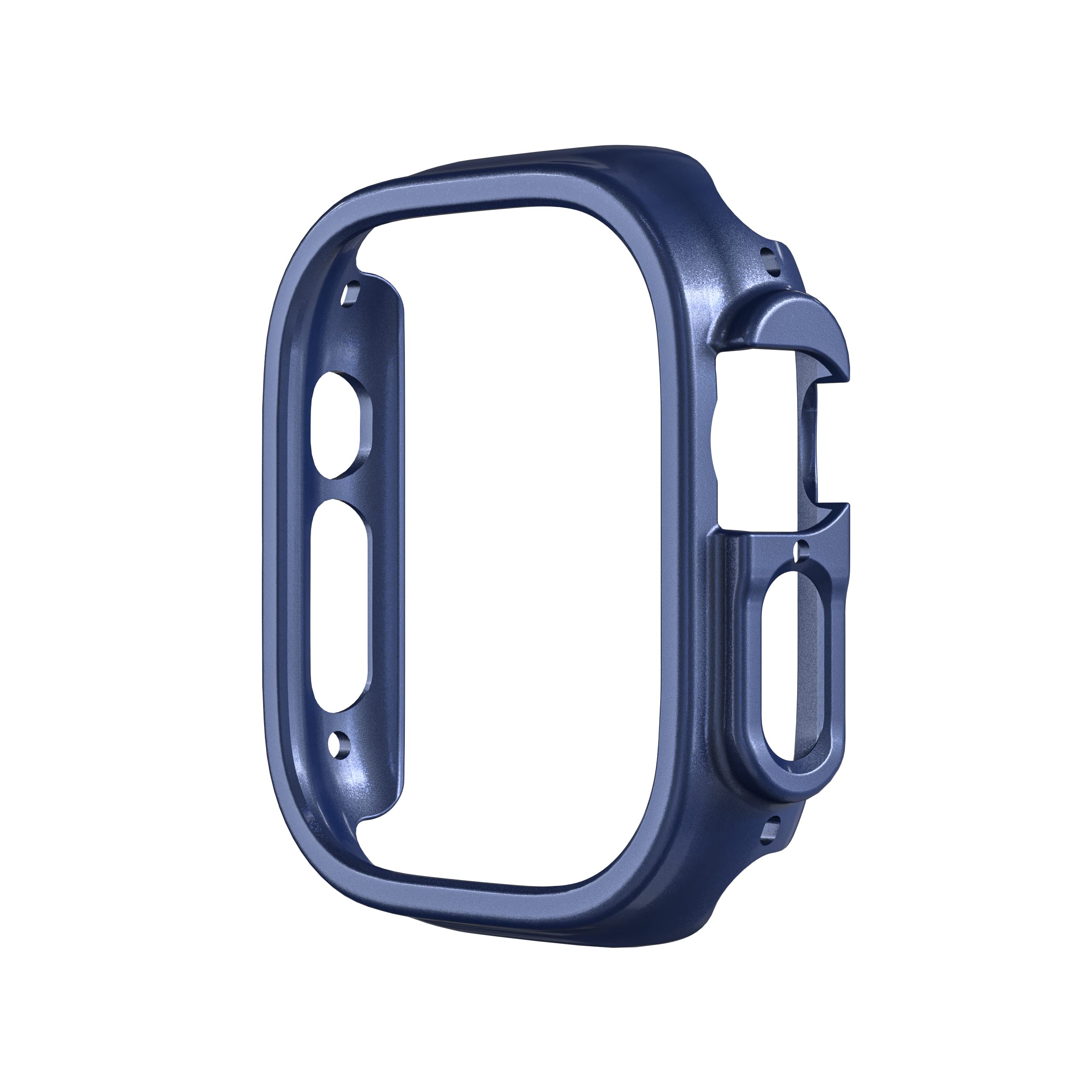 Compatible with Apple Watch Ultra 3 2 1 49mm Hard PC Case Cover - Impact Resistant, Shockproof, All-Around Edge Protective Bumper Cover (Blue) - View 5 of 9