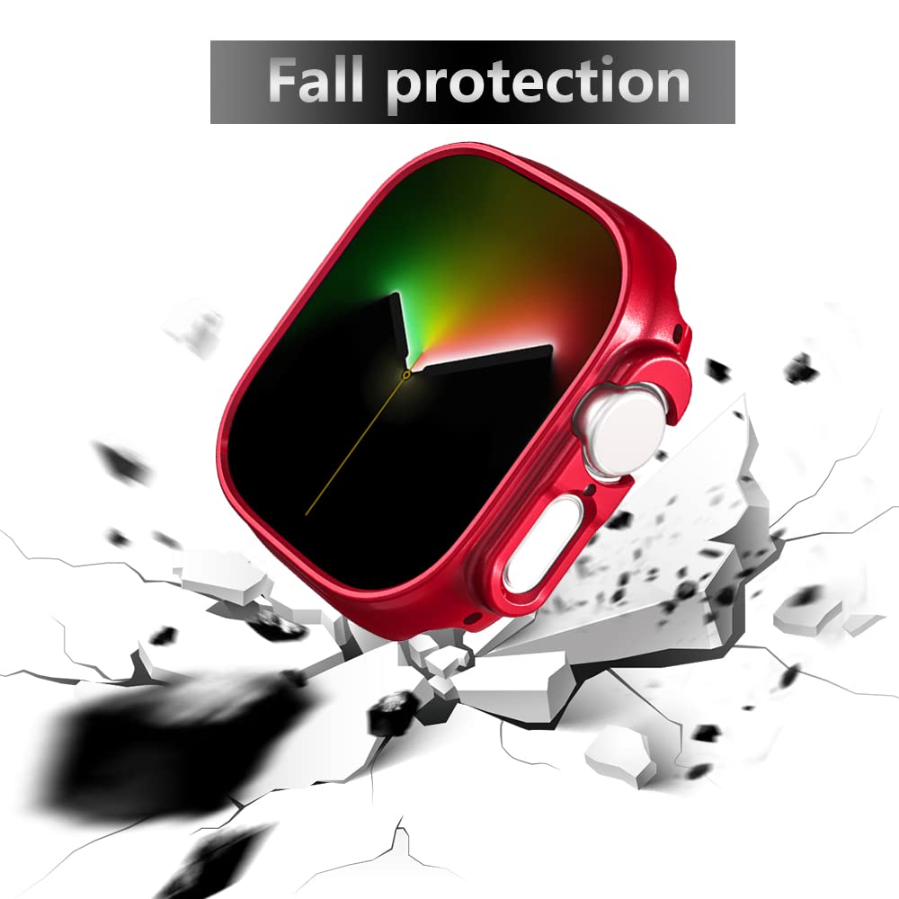 Compatible with Apple Watch Ultra 3 2 1 49mm Hard PC Case Cover - Impact Resistant, Shockproof, All-Around Edge Protective Bumper Cover (9Pack) - View 3 of 9