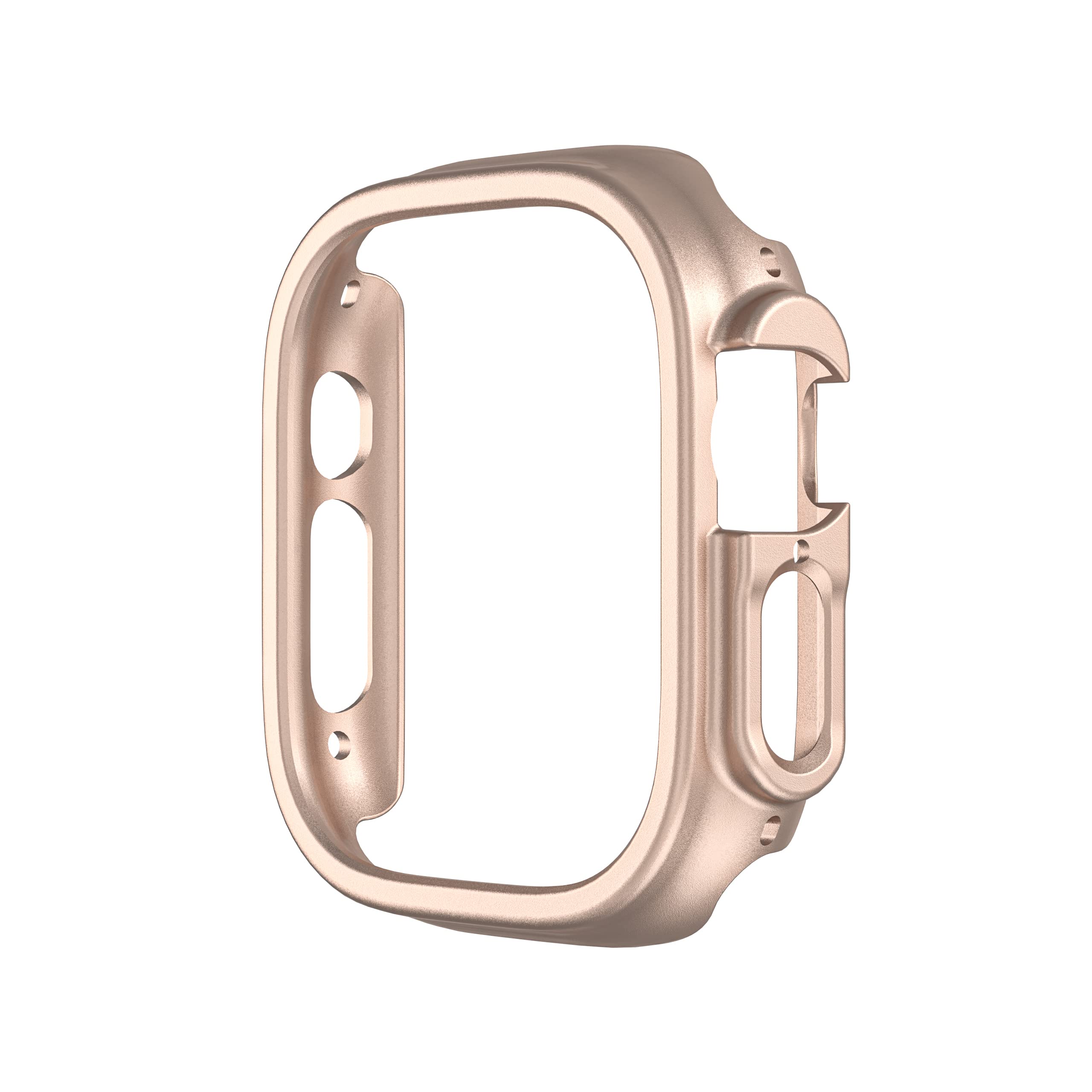 Compatible with Apple Watch Ultra 3 2 1 49mm Hard PC Case Cover - Impact Resistant, Shockproof, All-Around Edge Protective Bumper Cover (Rose Gold) - View 5 of 9