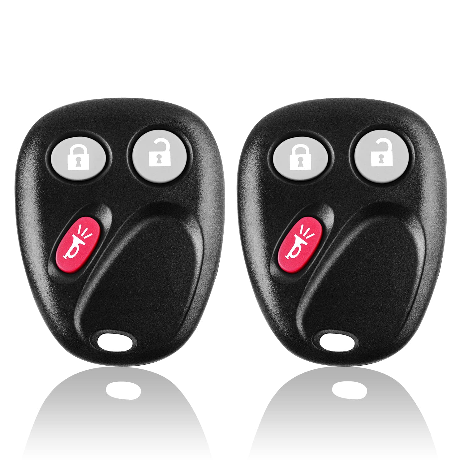 Car Key Keyless Entry Replacement fits for 2003 2004 2005 2006 2007 Cadillac Escalade Chevy Avalanche Silverado Suburban Tahoe and GMC Sierra Yukon