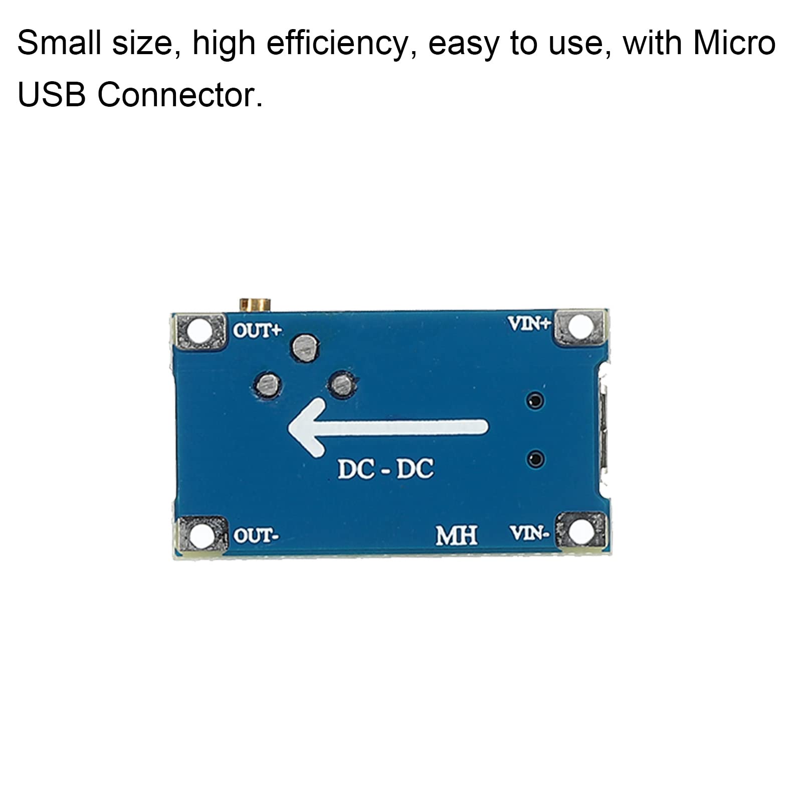 MECCANIXITY DC-DC Boost Converter Adjustable Power Supply Module 2-24V Input 5-28V Output Micro USB Connector 10pcs - View 4 of 4
