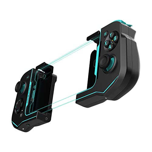 Turtle Beach Buy Turtle Beach Atom Mobile Game Controller - Bluetooth for Android Cloud Gaming, Compact Design & Low Latency - Black/Teal - View 3 of 11