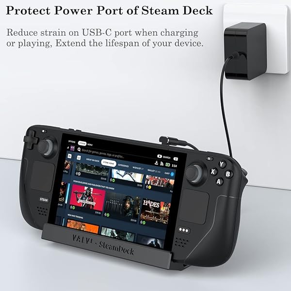 AuviPal AuviPal 90 Degree USB C Adapter 4 Pack Right Angle Connector for Steam Deck ROG Ally MacBook Tablet Phone Black - View 4 of 8