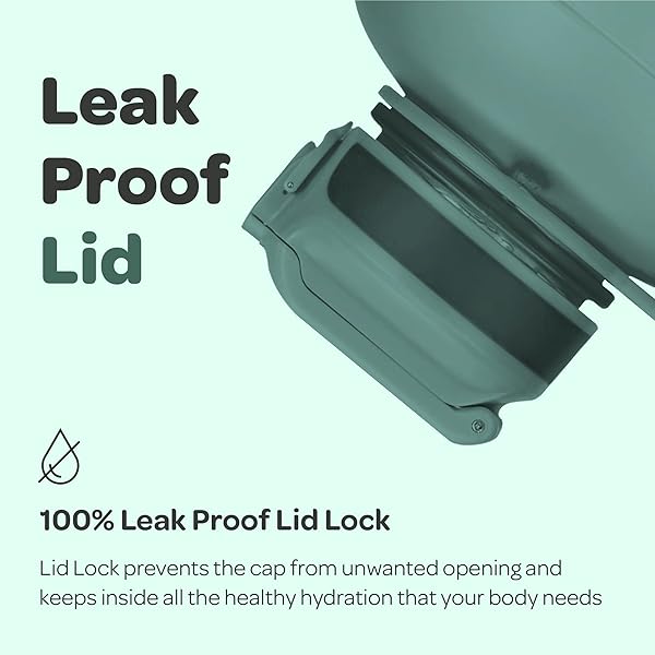 Hydracy Hydracy 2.3L BPA-Free Water Bottle: Adjustable Strap, Spill-Proof Lid & Easy Sip Spout for On-the-Go Hydration - View 6 of 11