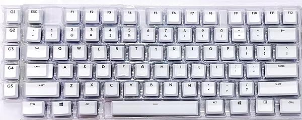 wj wj forG915 Full Set of 109 Keycaps Replacement for G915 G913 G815 G813 TKL RGB Gaming Mechanical Keyboard White 109 Keys - View 5 of 8