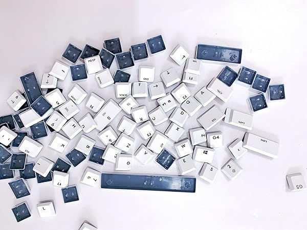 wj wj forG915 Full Set of 109 Keycaps Replacement for G915 G913 G815 G813 TKL RGB Gaming Mechanical Keyboard White 109 Keys - View 8 of 8