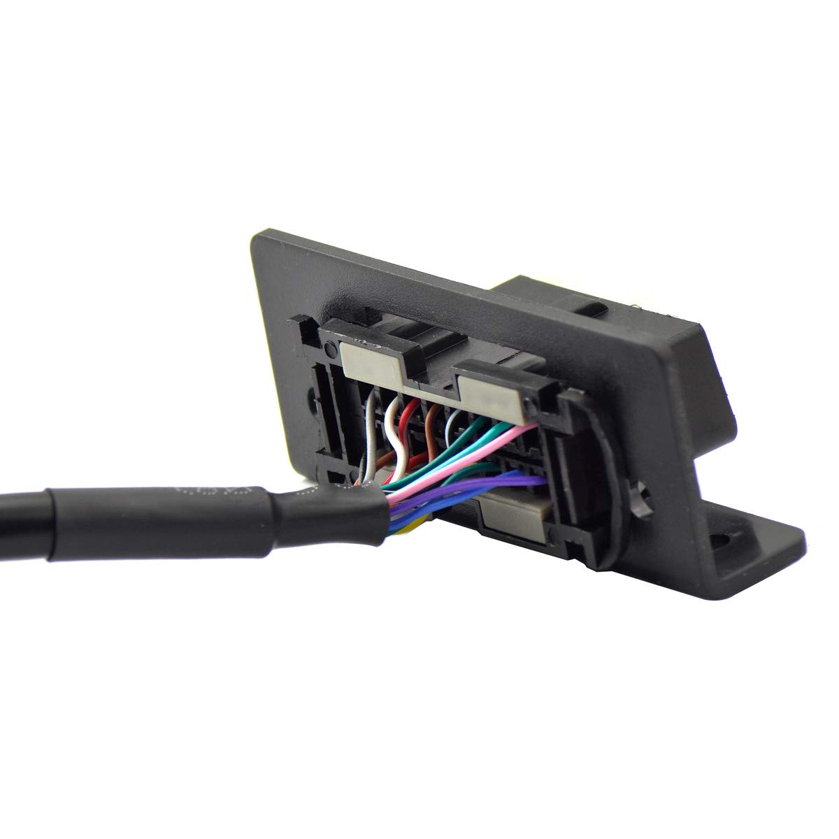 Pack of 5 iKKEGOL OBD2 OBD II Full 16 Pin Splitter Y Open Cable J1962 1 Male to 2 Female Connector Underdash Mount Bracket for Diagnostic DIY - View 7 of 9