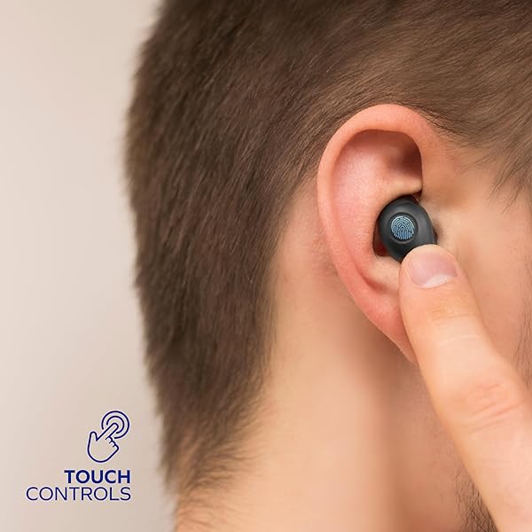 Coby Shop Coby True Wireless Earbuds: 40-HR Playtime, Bluetooth, Auto Pairing, Compatible with Siri & Google - View 8 of 9