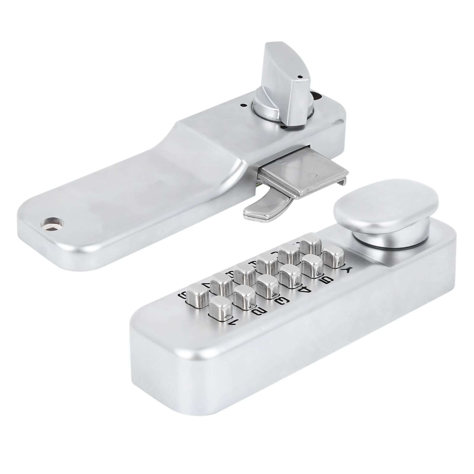 Ejoyous Mechanical Combination Lock Keyless Entry Door Lock 1-11 Digits Code Keypad Deadbolt for Home Gate Kitchen Office Balcony Security - View 8 of 8