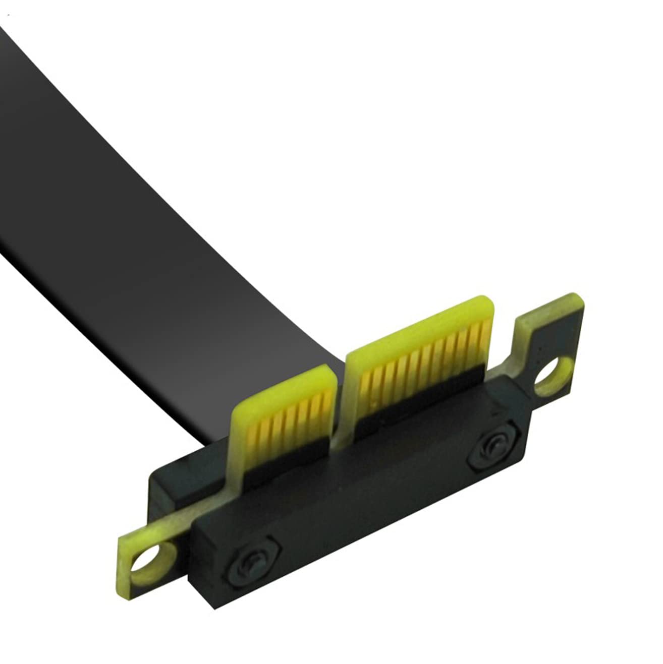 Sintech High Speed PCIe Express 1X Angled Extension Riser Cable 10CM for Optimal Performance and Connectivity