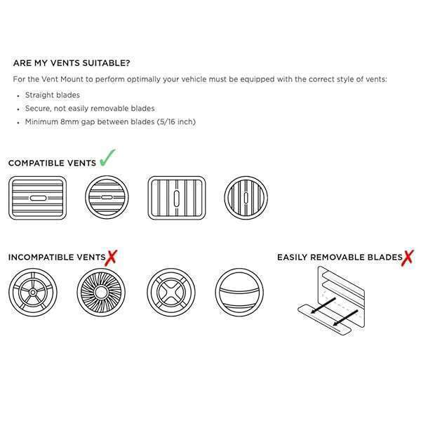 Quad Lock Quad Lock Car Phone Holder Vent Mount: Perfect for iPhone, Galaxy & Pixel Users - View 4 of 4