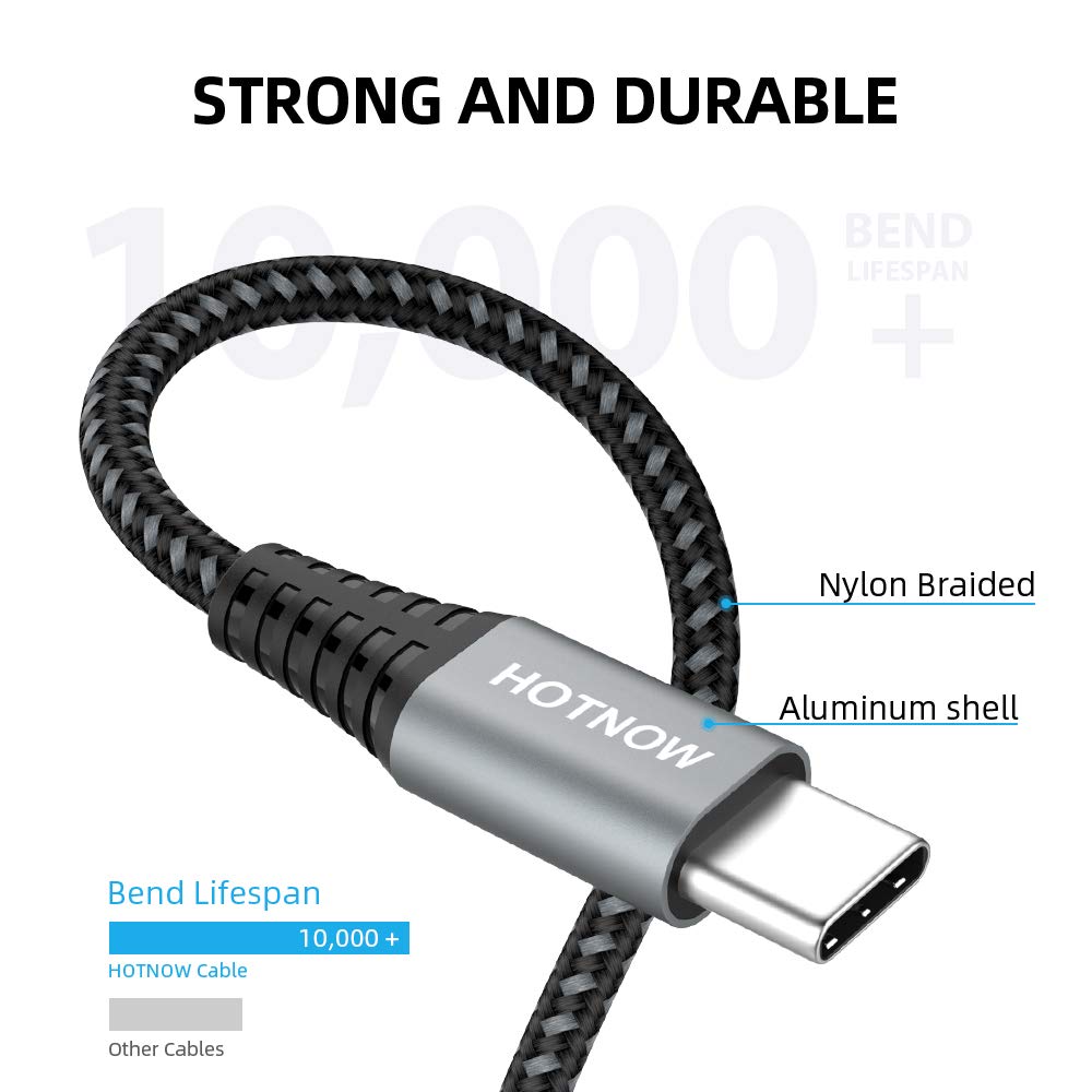 HOTNOW HOTNOW USB C to Micro USB Cable 1.5FT 2Pack Fast Charging Data Sync Cords for Quick Connectivity - View 2 of 6