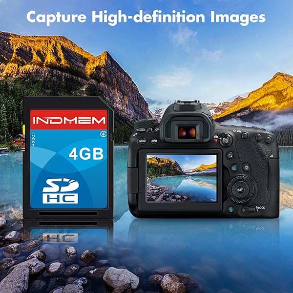 Sinobright INDMEM 4GB SD Card 5 Pack SDHC Class 4 Flash Memory Cards for Digital Cameras - View 9 of 9