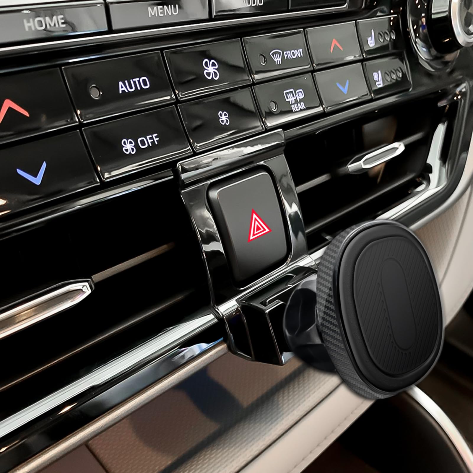 Mengfly Car Phone Holder, Air Vent Magnetic Navigation Mount, for Toyota Highlander Hybird 2020-2023, Magnet Custom Cradles Stand for iPhone Samsung