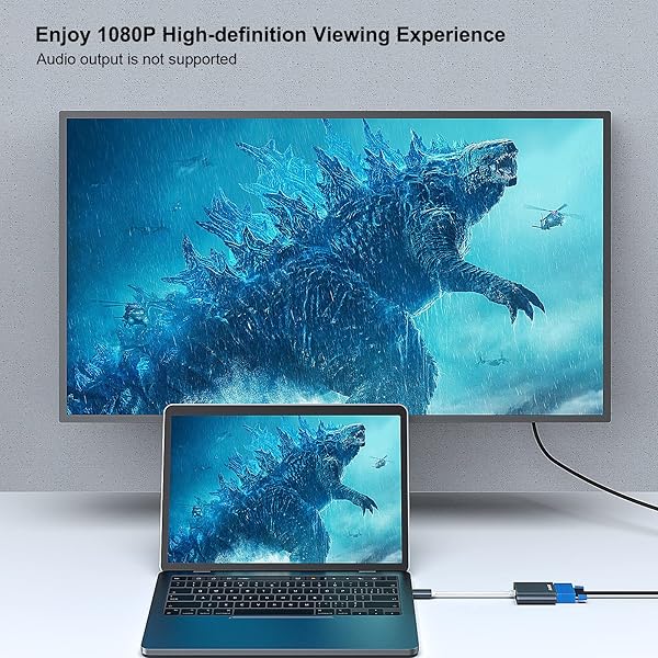 BENFEI BENFEI USB C to DVI Adapter 2 Pack - Thunderbolt 3/4 Compatible for iPhone 15 Pro, MacBook Pro/Air 2023, iPad Pro & More - View 8 of 9