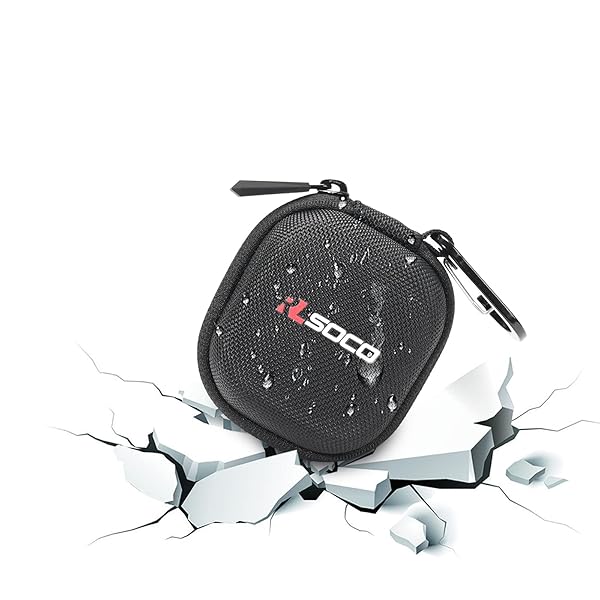 RLSOCO RLSOCO Hard Case for Bose QuietComfort Ultra & Earbuds II - Durable Protection for Wireless Noise Cancelling Earbuds (Black) - View 4 of 6