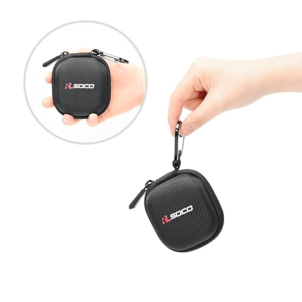 RLSOCO RLSOCO Hard Case for Bose QuietComfort Ultra & Earbuds II - Durable Protection for Wireless Noise Cancelling Earbuds (Black) - View 5 of 6