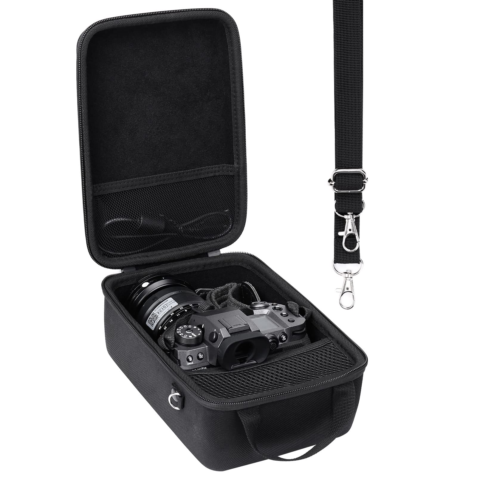 co2CREA co2CREA Hard Travel Case for Fujifilm X-H2S X-H2 Mirrorless Camera Durable Protection and Custom Fit - View 2 of 9