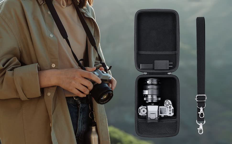 co2CREA co2CREA Hard Travel Case for Fujifilm X-H2S X-H2 Mirrorless Camera Durable Protection and Custom Fit - View 9 of 9