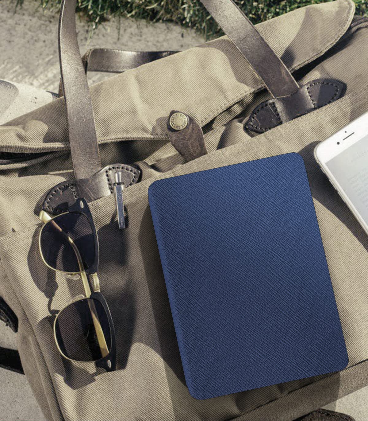 MoKo MoKo Lightweight Case for 6 Inch All New Kindle 11th Generation 2024 2022 Auto Wake Sleep Retro Library Cover - View 8 of 8