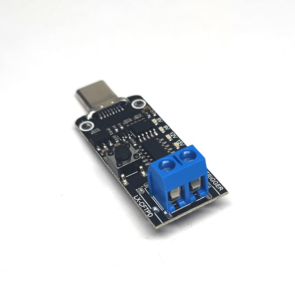 Generic USB-C PD QC Adjustable Voltage Power Trigger Module 5A Type-C Male Input for DC5V 9V 12V 15V 20V Power Supply - View 5 of 8